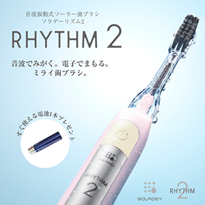 音波振動歯ブラシ ソラデーリズム２（スタンド・電池付）